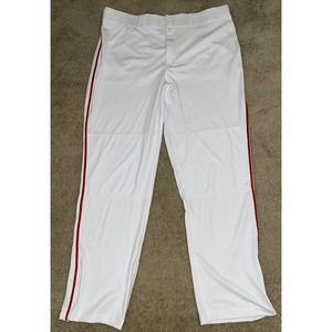 NEW Champro Adult Men's Open Bottom Relaxed Fit Solid Baseball Pants Sz 2X XXL